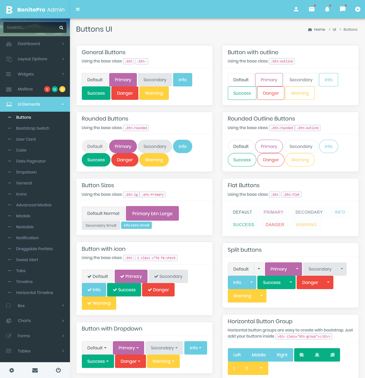 Bootstrap Admin Templates