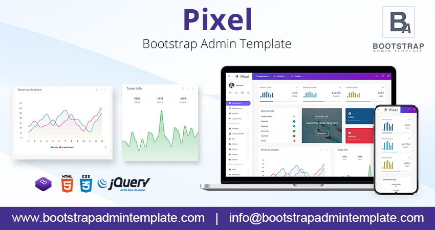 Bootstrap 4 Admin Templates