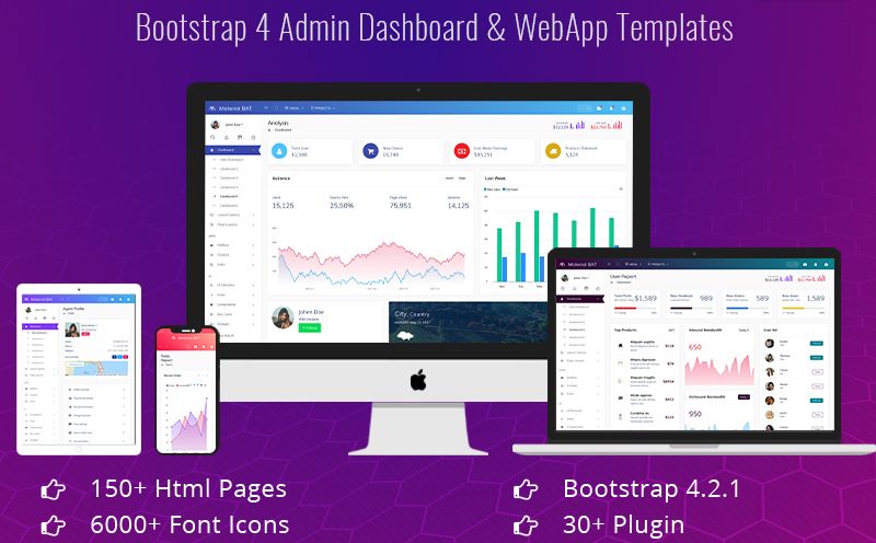 Best Practices Of Using Bootstrap 4 Admin Templates