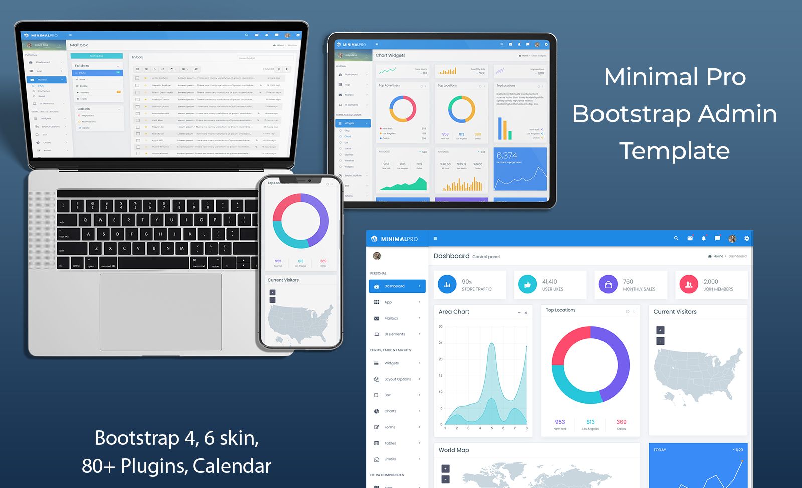 Bootstrap Admin Template The Ultimate Minimal Pro
