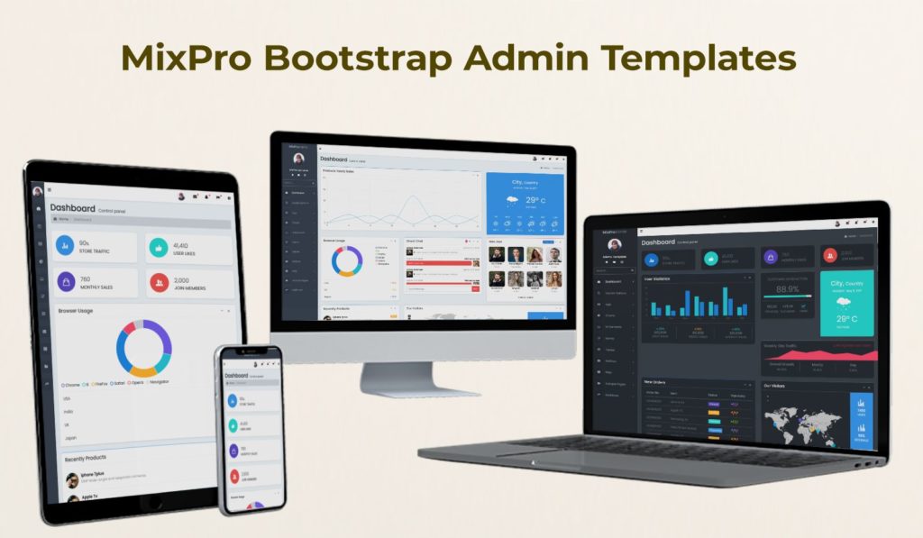 Bootstrap 4 Admin Templates - Bootstrap Admin Template