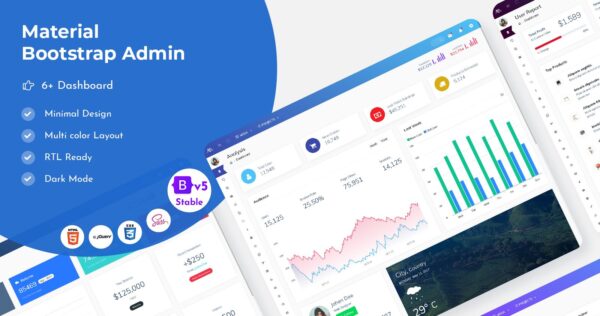 Bootstrap Admin Web App - Bootstrap Admin Template