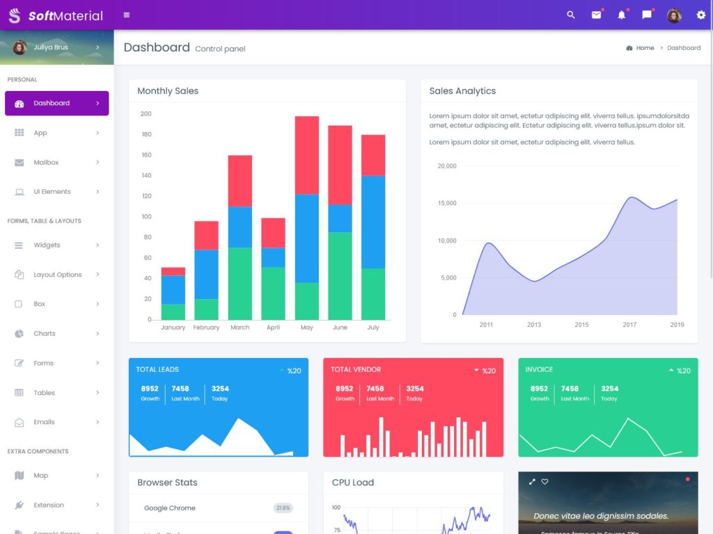 7 reasons to use Bootstrap Admin Dashboard Templates