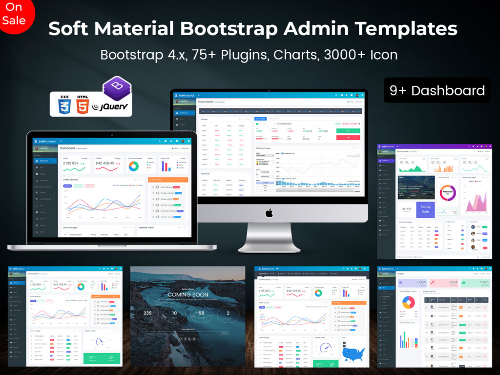 Soft Material Bootstrap Admin Templates Bootstrap Admin Template