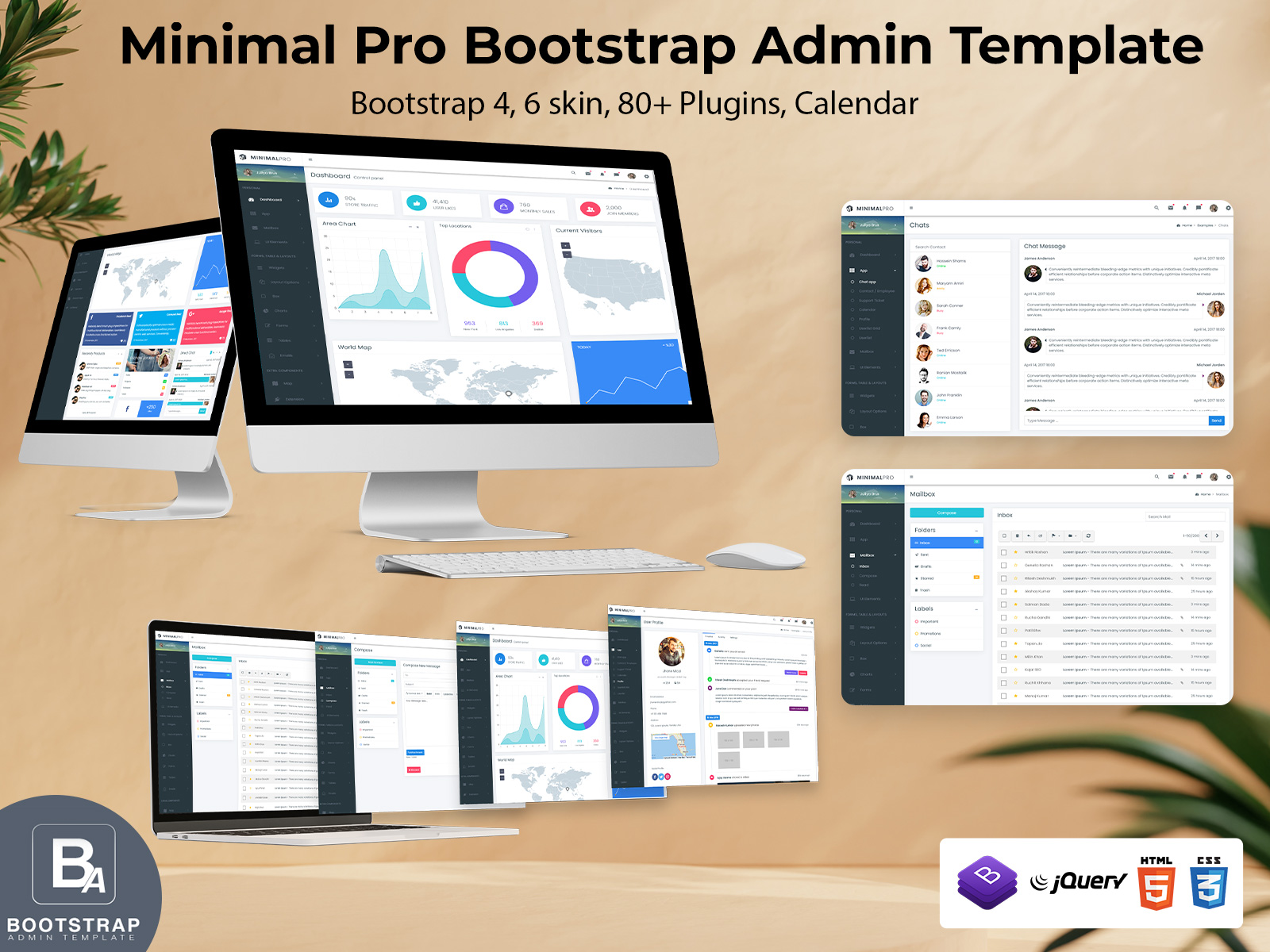 Minimal Pro Fully-Featured Bootstrap 5 Admin Dashboard UI Kit