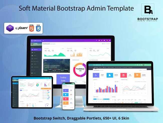 Bootstrap Admin Template