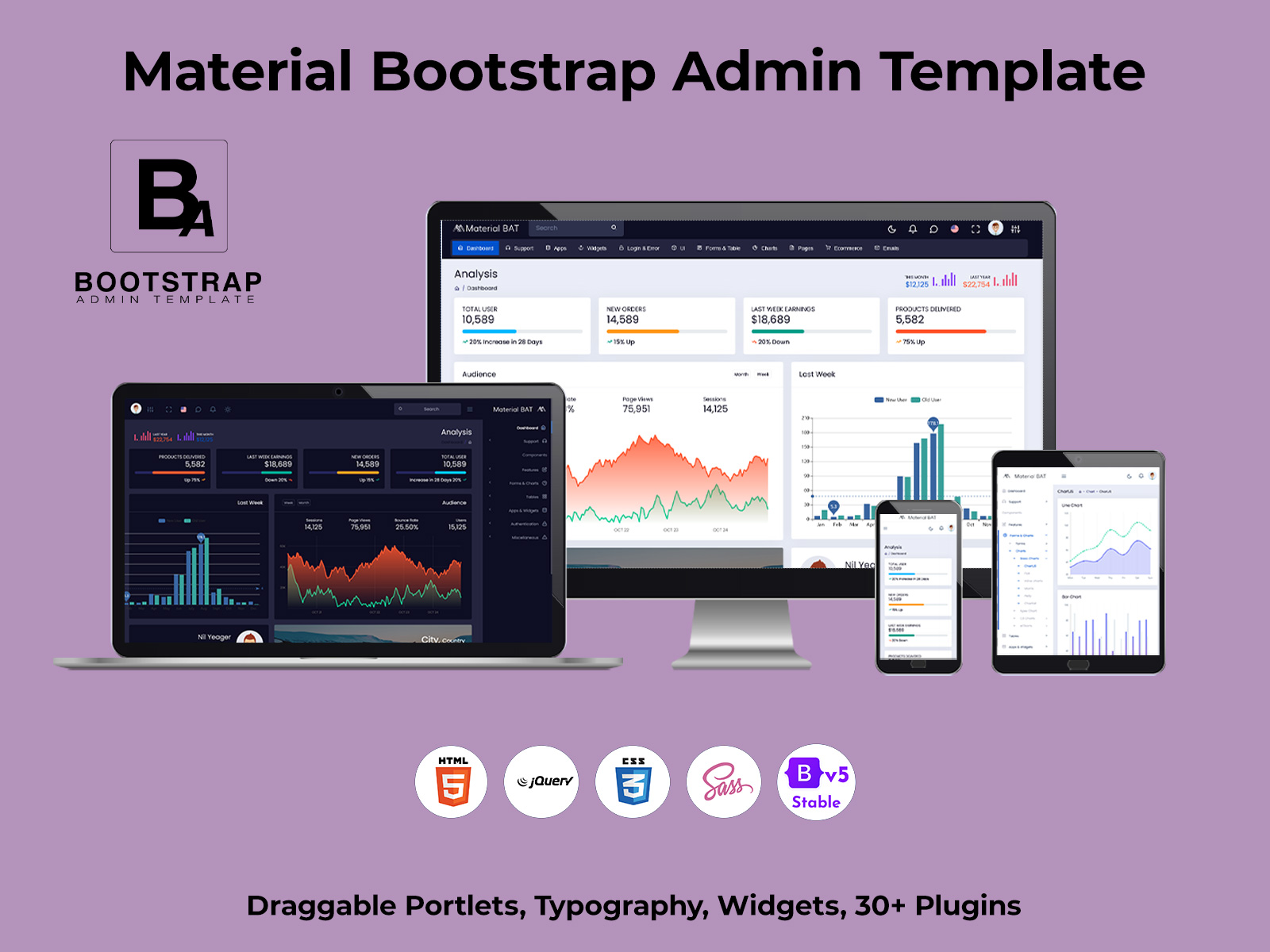 Explore Material: A Comprehensive Bootstrap Admin Template