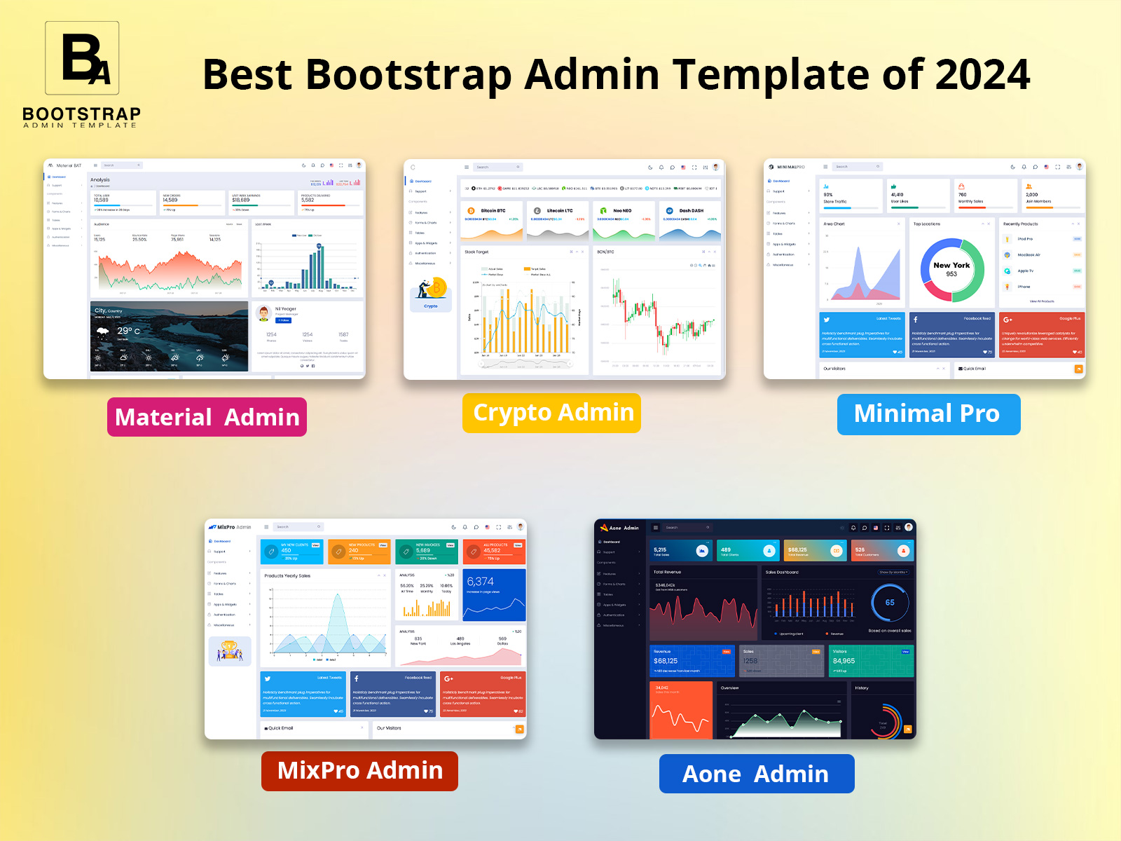 Bootstrap Admin Template