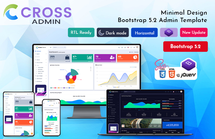 Bootstrap Admin Template