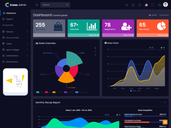 2024's Best Modern Admin Template for Streamlined Management