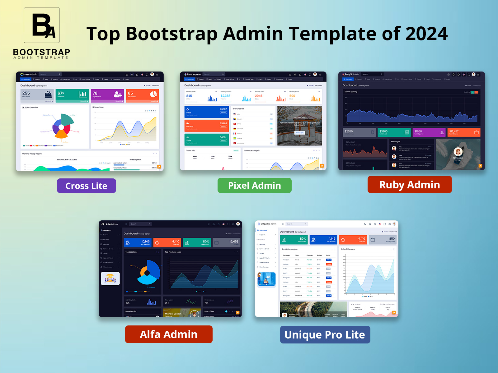 Bootstrap Admin Template