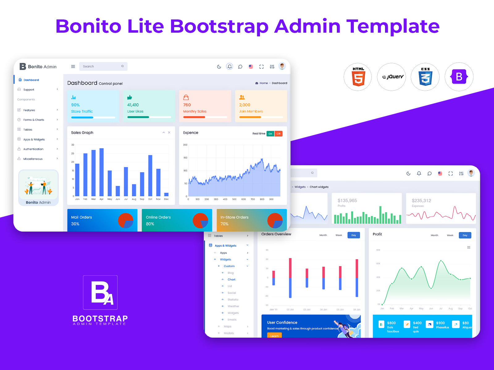 Bootstrap Admin Template