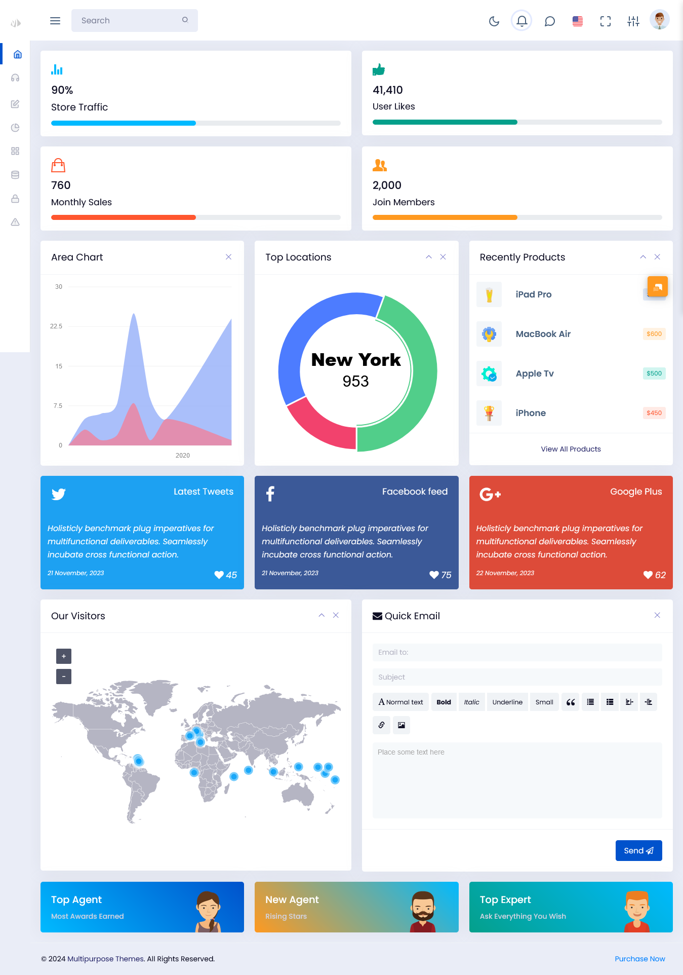 Bootstrap Admin Template