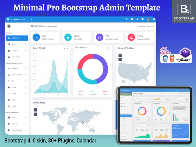 Bootstrap Admin Template