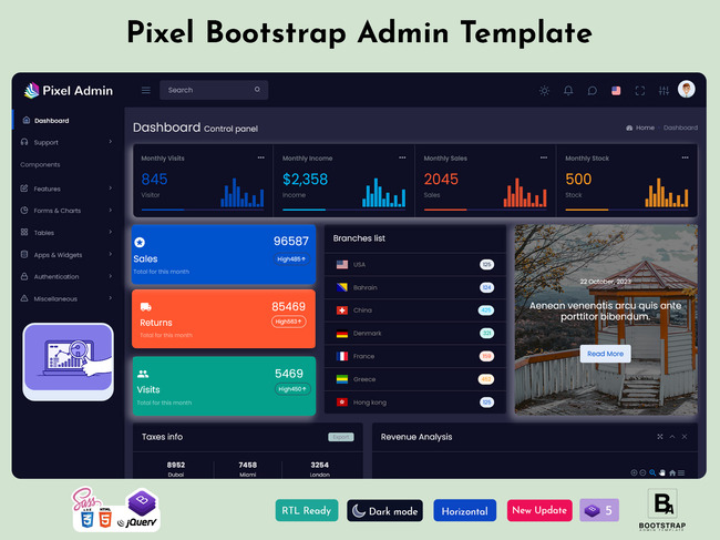 Admin Template