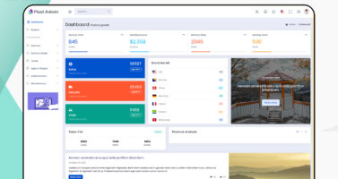 Bootstrap Admin Template – Efficient Management Made Easy