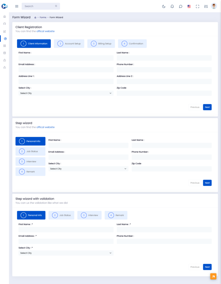 Bootstrap Admin Template for Better Management & Operations