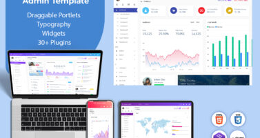 Bootstrap Admin Template – From Raw Data To Strategic Insights