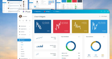 Analytical Dashboard: Smart Bootstrap Admin Web App UI Kit