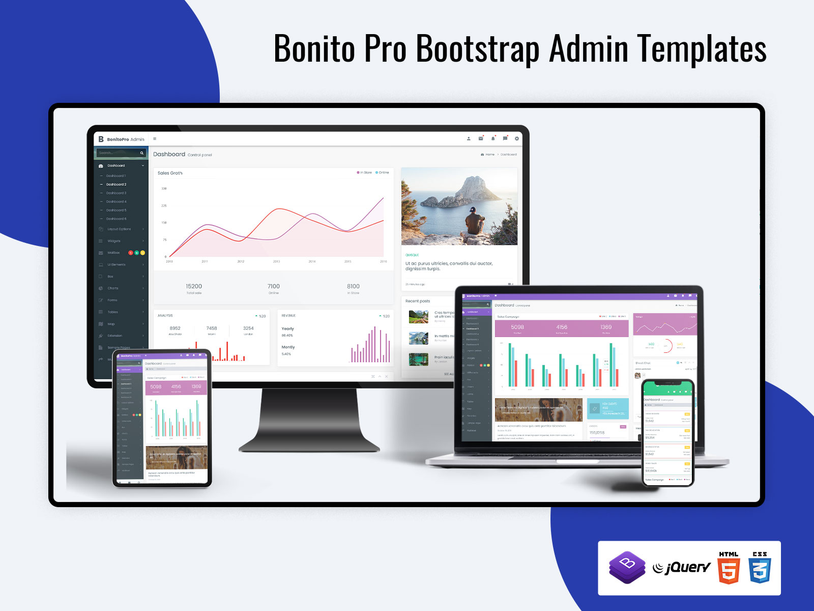 Bootstrap Admin Template