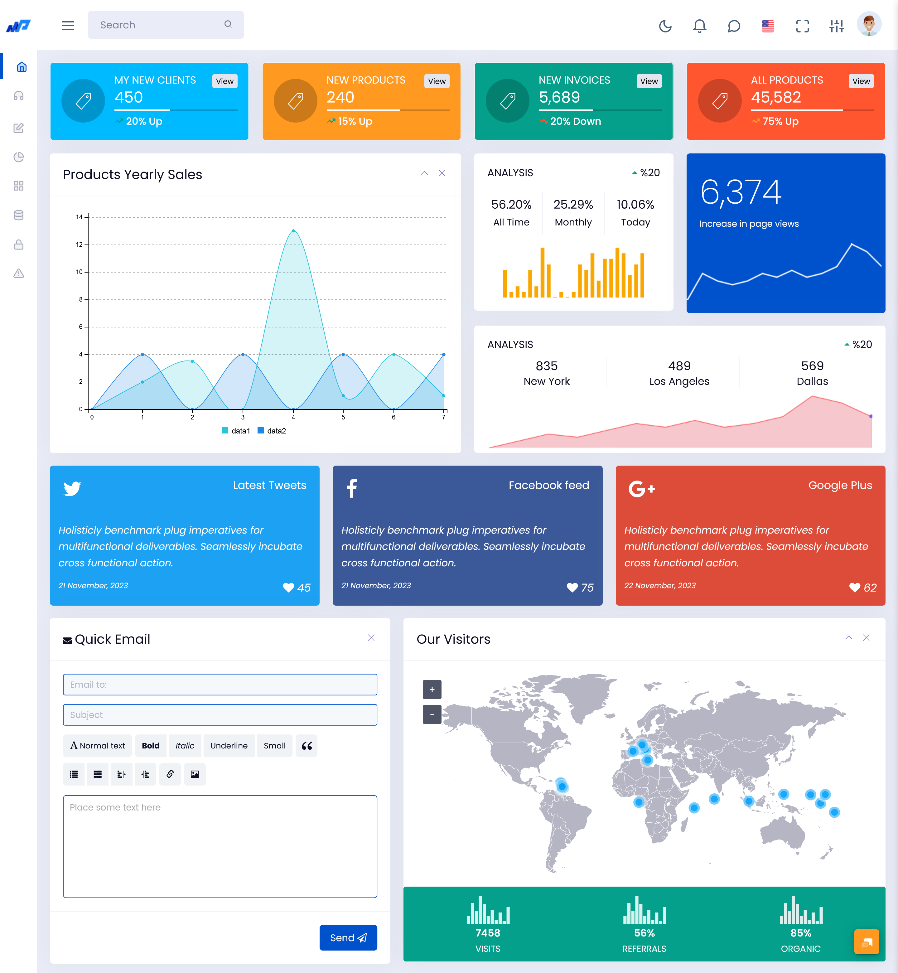 CRM Admin Templates