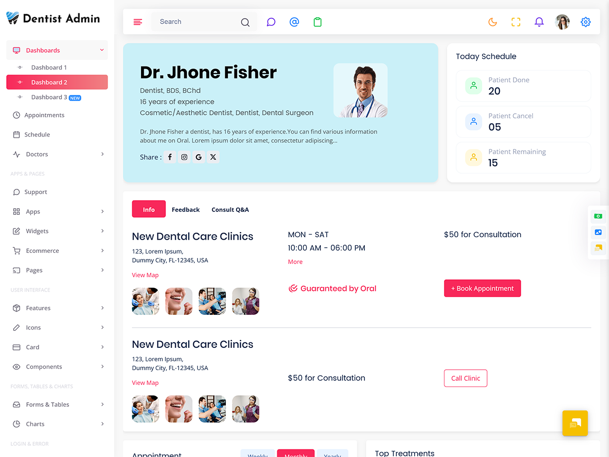 Dental Dashboard