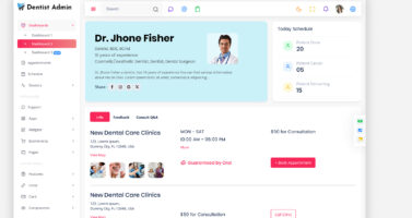 Responsive Dental Dashboard System For Modern Healthcare Needs In 2026