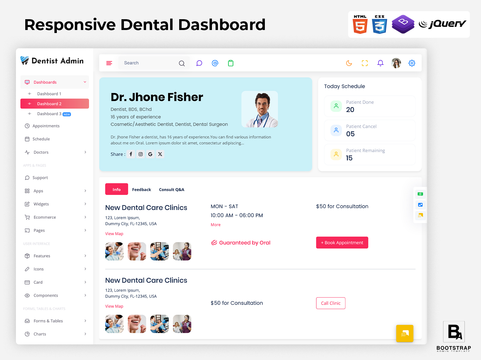 Dental Dashboard