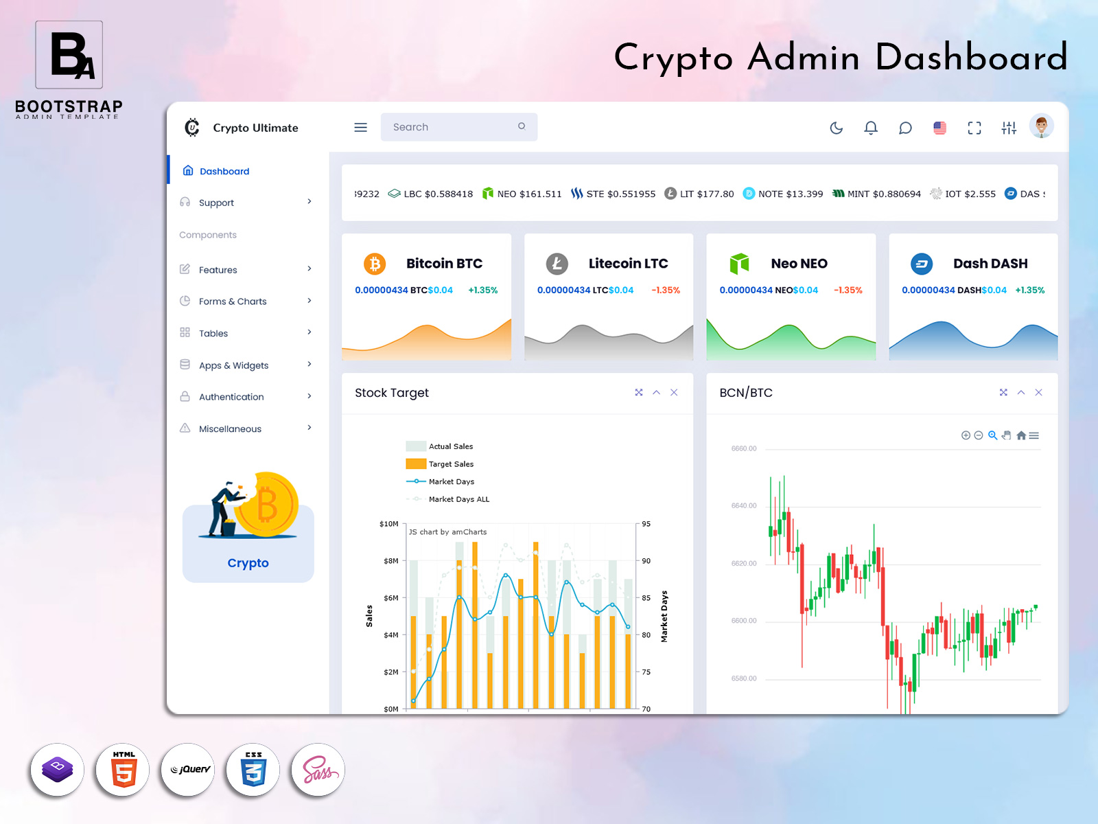 Crypto And Mixpro Bat Social 100