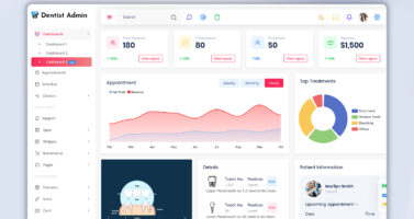 Dental Dashboard Template For Clinic Management System In 2026